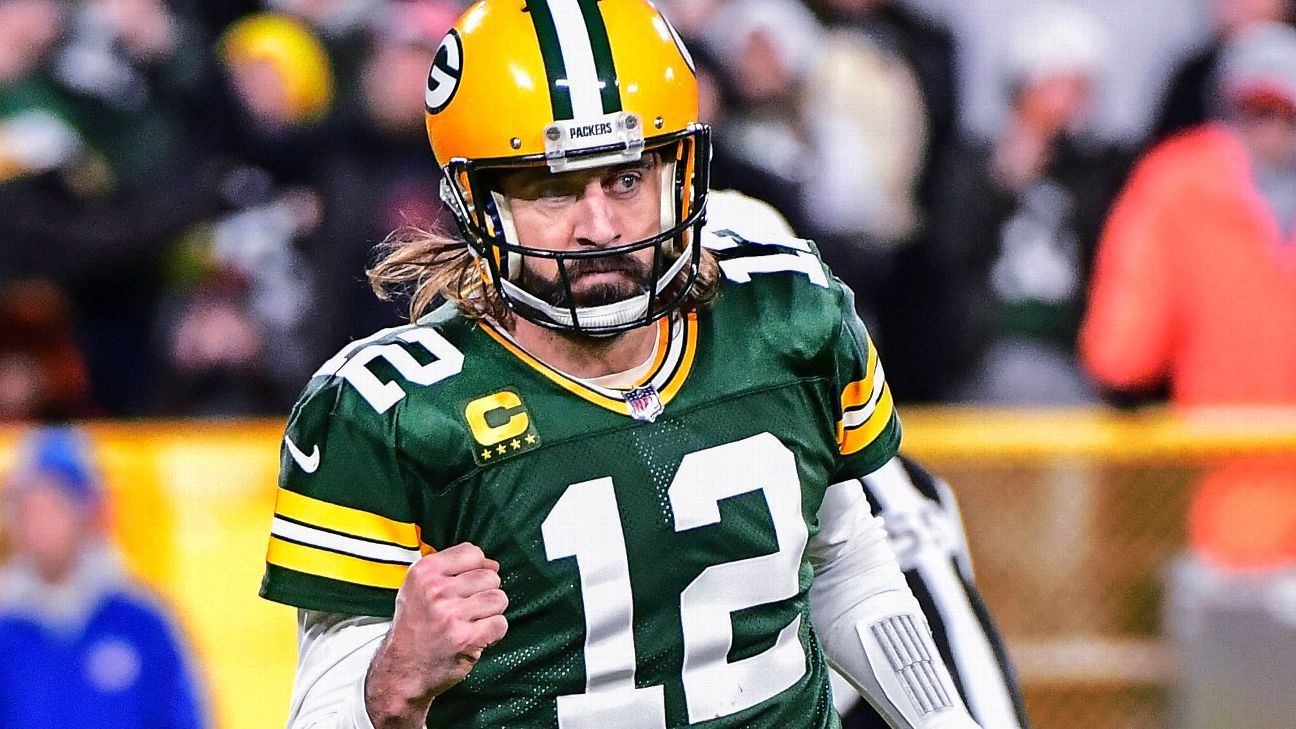 Green Bay Packers' Aaron Rodgers to play in regular-season finale vs. Detroit Li..