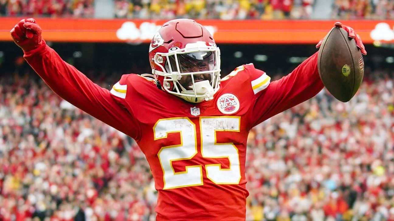 Kansas City Chiefs rule out Clyde Edwards-Helaire against Bengals