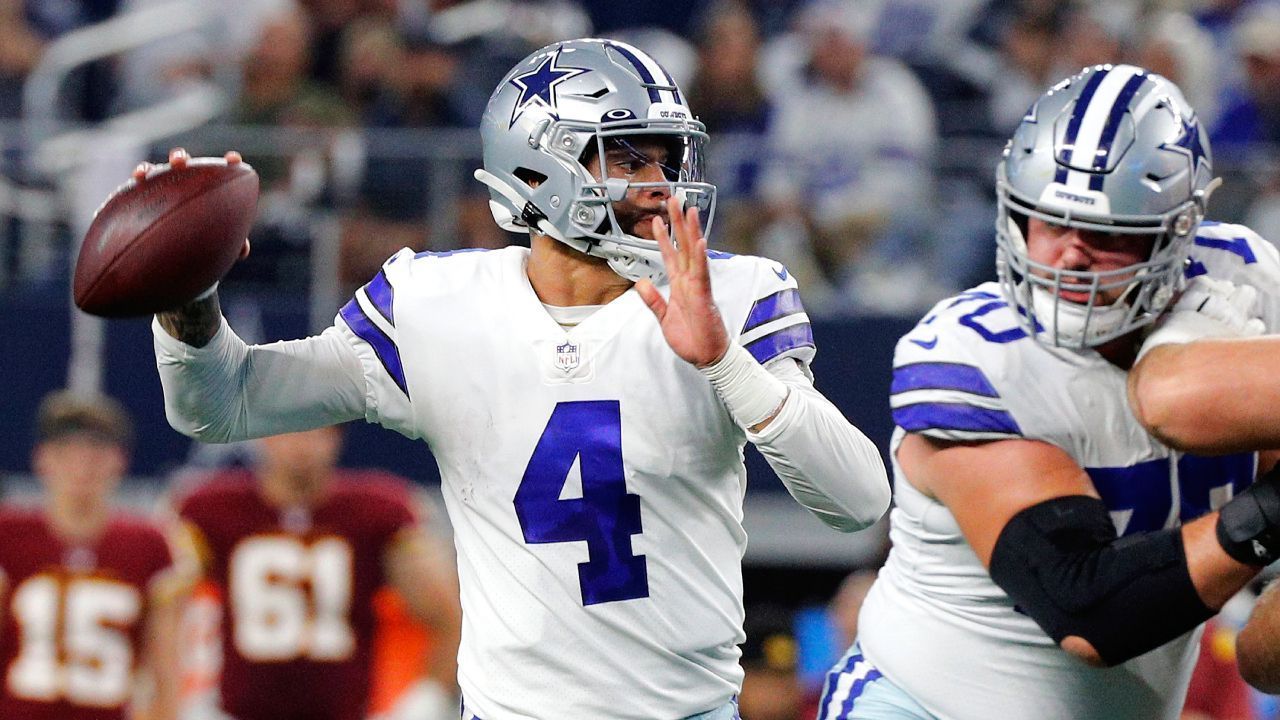 Prescott sets onceinalifetime record, Cowboys equal 52year record