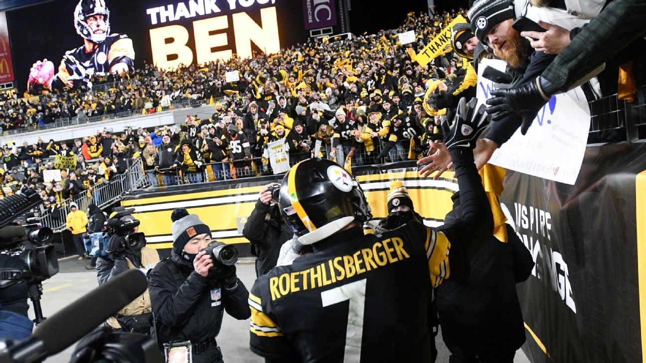 Steelers fans relish, celebrate Ben Roethlisberger in final weeks of  quarterback's era - ESPN - Pittsburgh Steelers Blog- ESPN