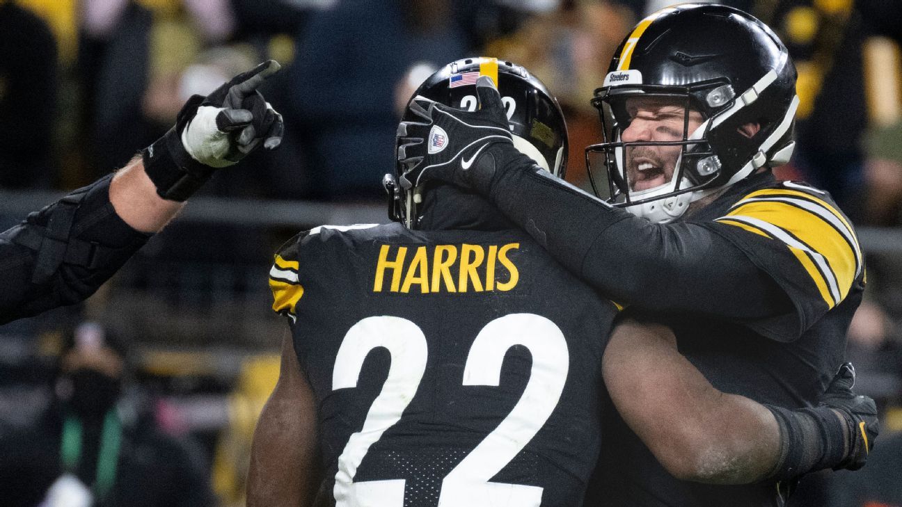 Najee Harris Keeps Steelers In Playoff Race With One Game Left