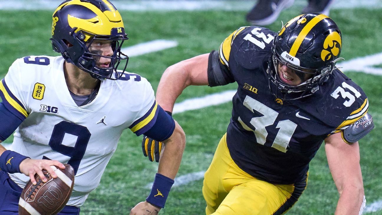 Iowa Football: Jack Campbell PFF's highest-graded first-round rookie