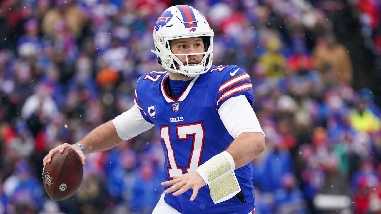 Josh Allen connects with Gabe Davis on Bills’ second long touchdown pass of the day – ESPN