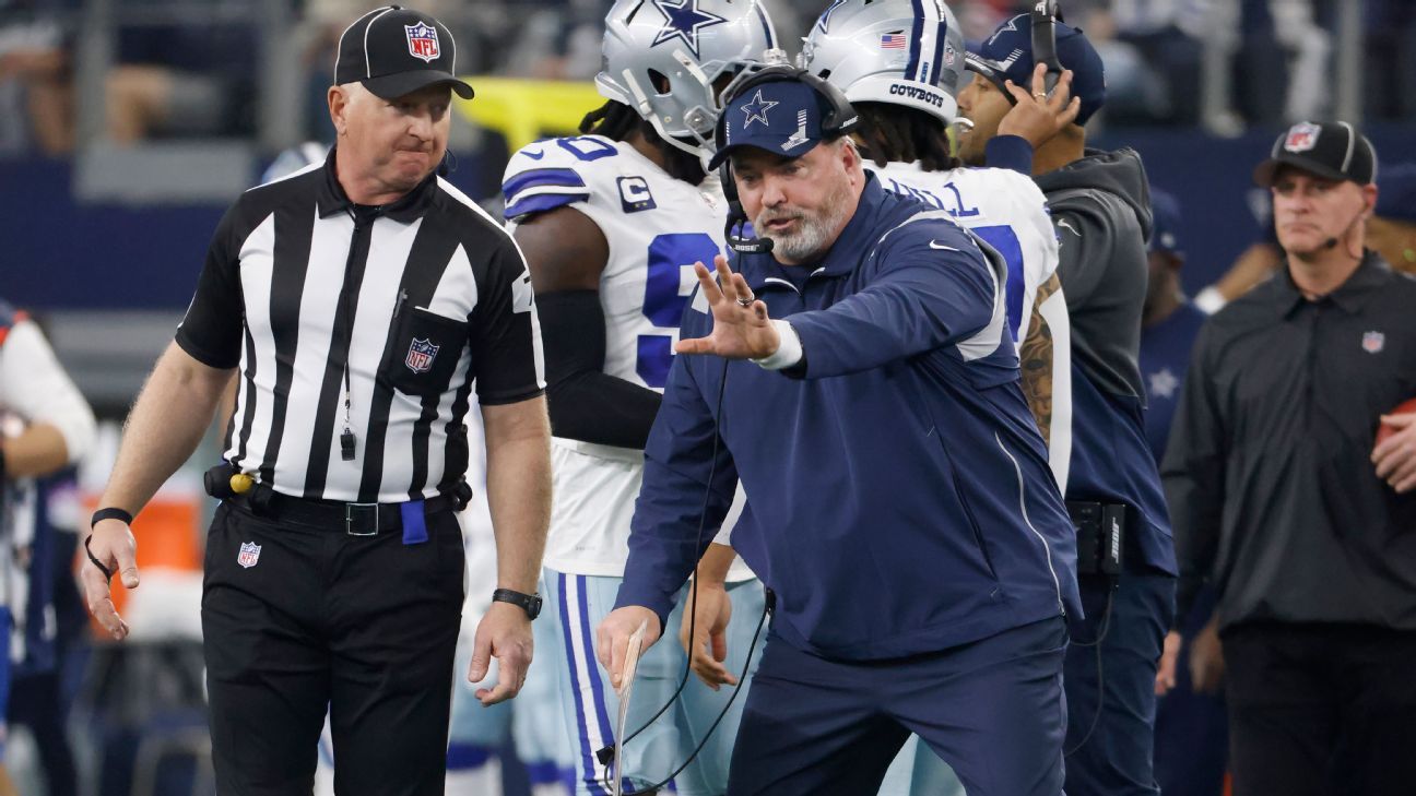 NFL playoff officiating decisions -- What happened on controversial calls -- rig..