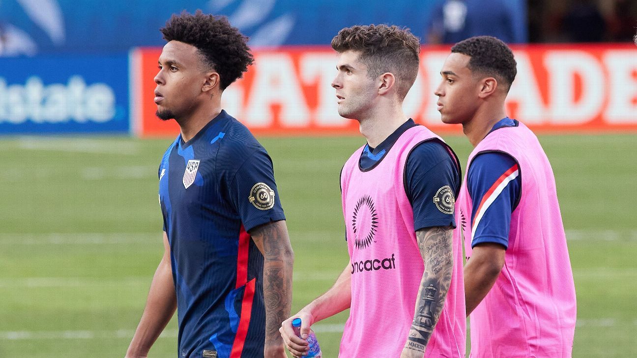 Pulisic e Turner e o meio-campo “MMA” significam a melhor chance contra El Salvador