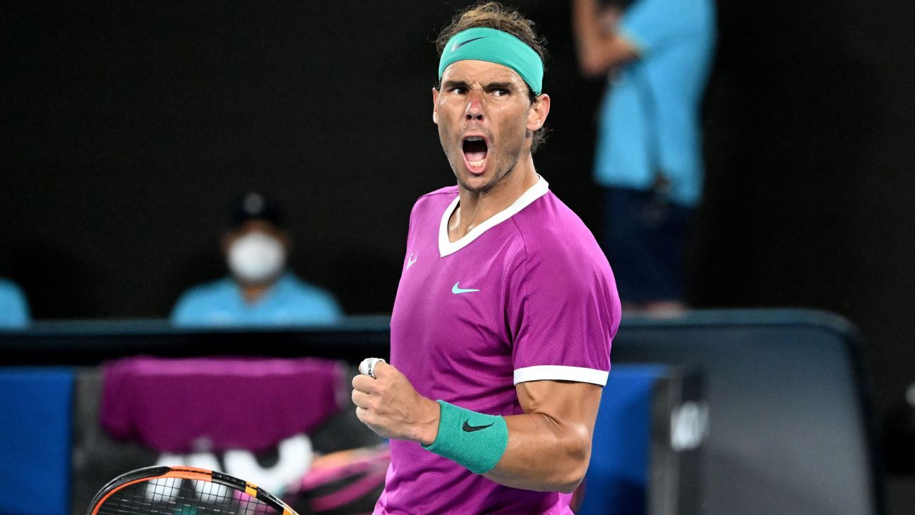 Rafael Nadal defeats Matteo Berrettini in 4 sets, advances to Australian Open final