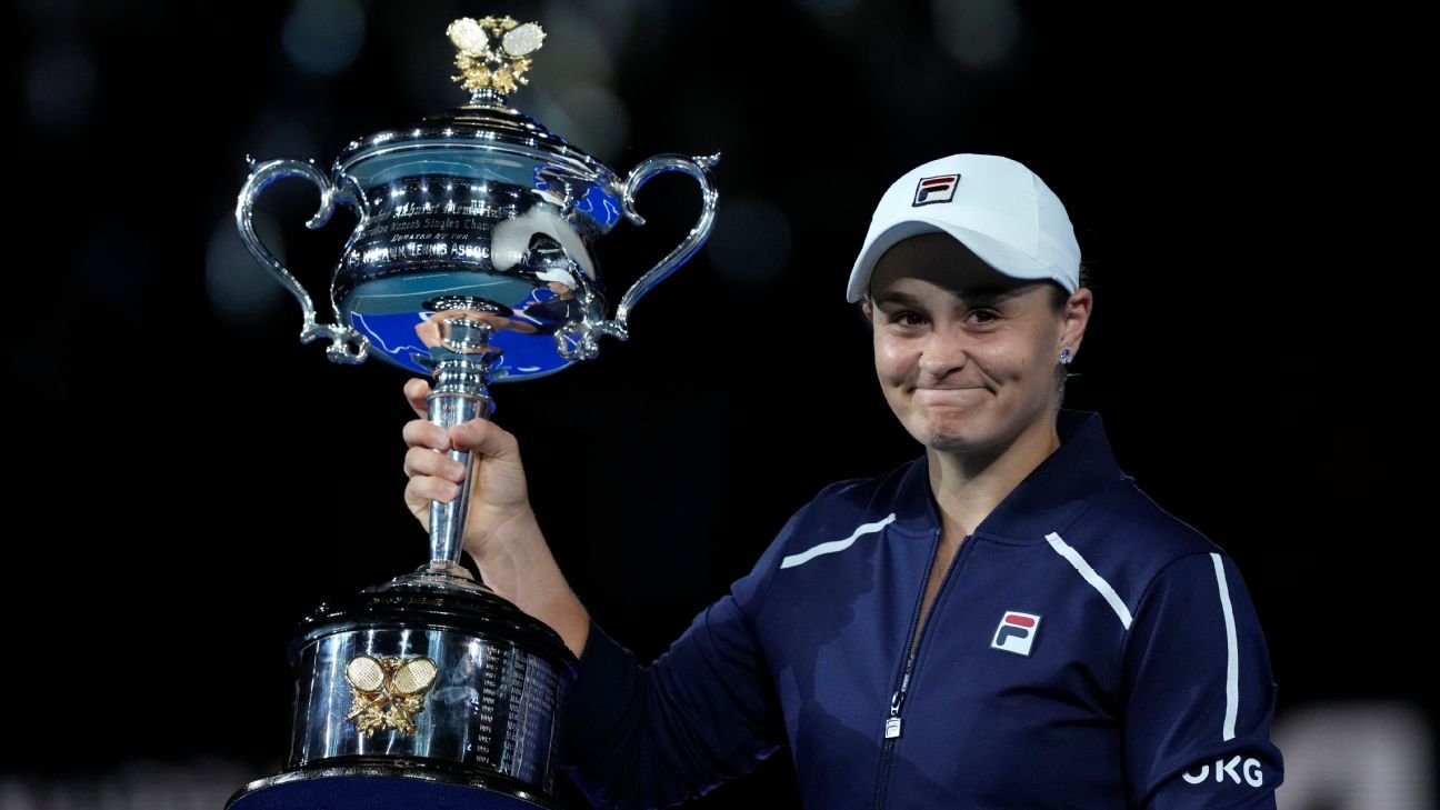 Ash Barty defeats Danielle Collins to win Australian Open