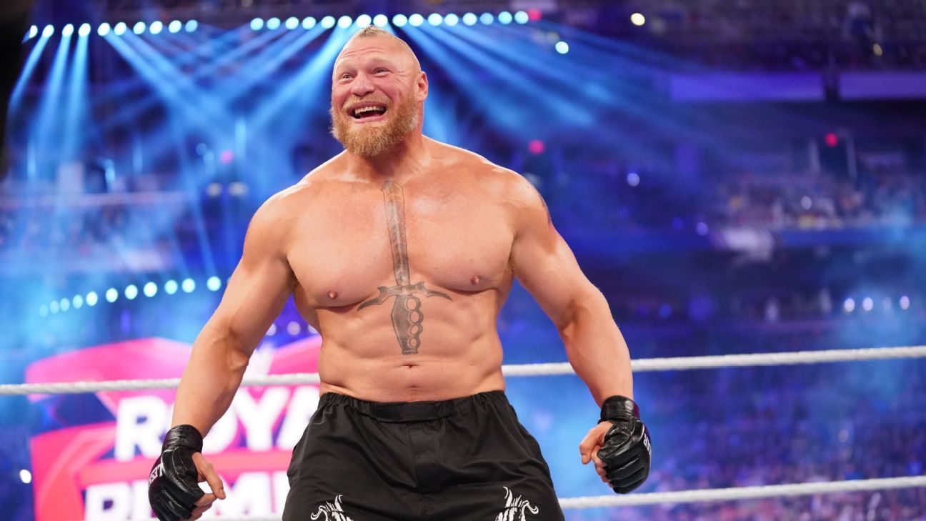 2022 WWE Royal Rumble Ronda Rousey returns, Brock Lesnar earns