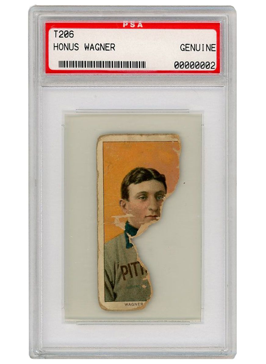 Honus Wagner: Damaged baseball card sells for $1.5 million at auction
