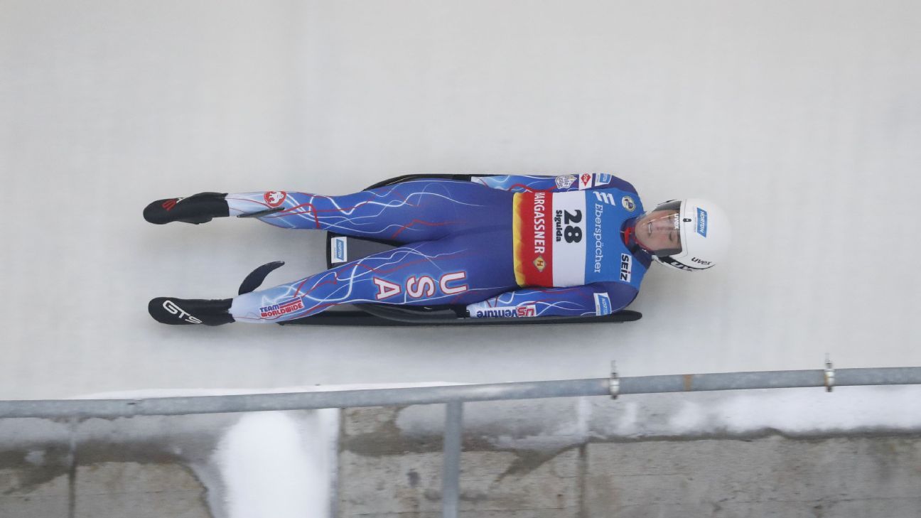 Opening weekend of luge World Cup called off due to scheduling conflict