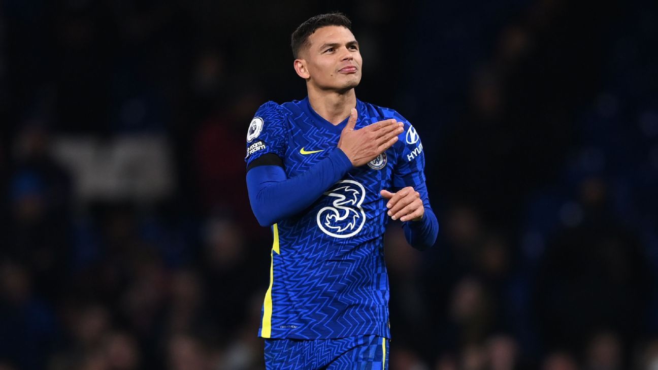 Inglês: Em jogo com homenagem a Thiago Silva, Chelsea empata com o Forest -  Esporte - BOL