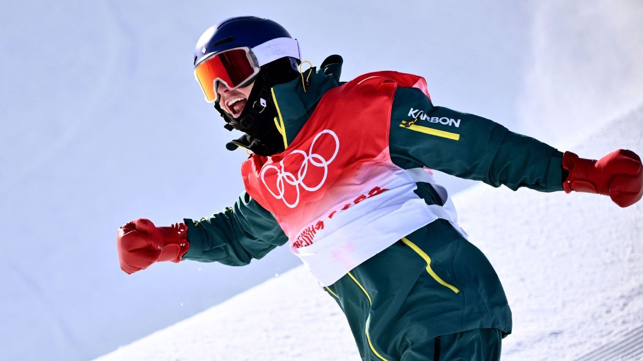 Beijing 2022 Winter Olympics Scotty James wins men's halfpipe silver ESPN