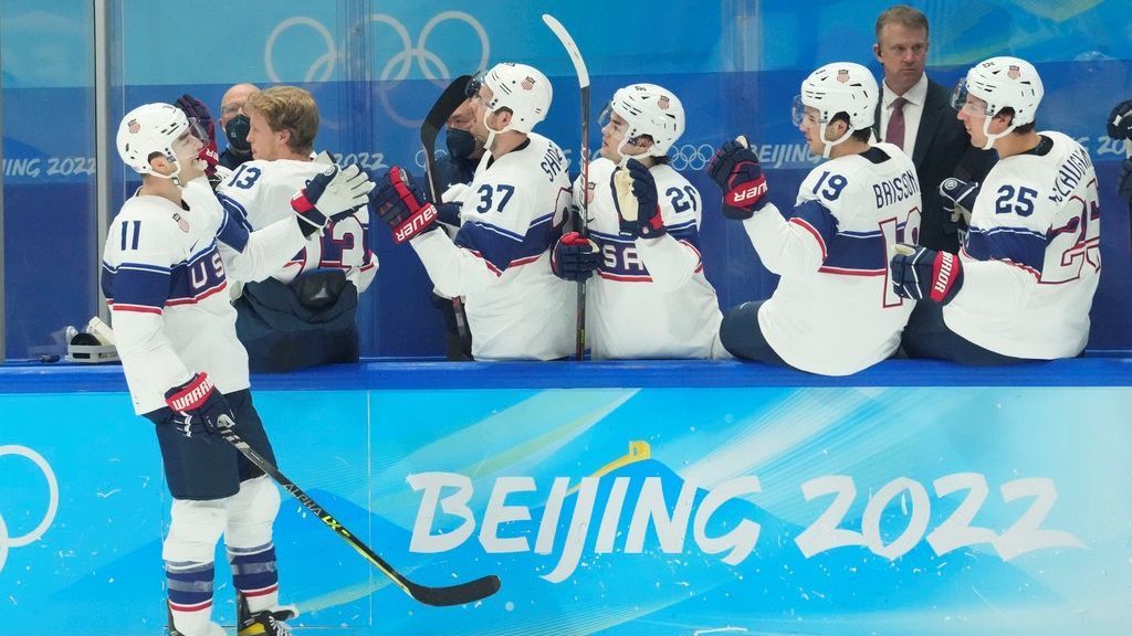 24) US beats Canada in men's ice hockey at the Olympics for first