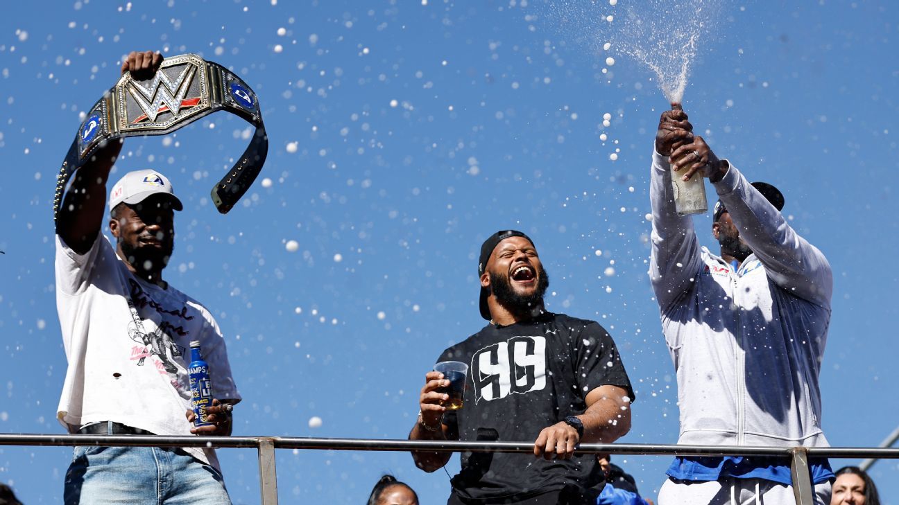The Best Moments From the Rams Super Bowl Parade – NBC Los Angeles
