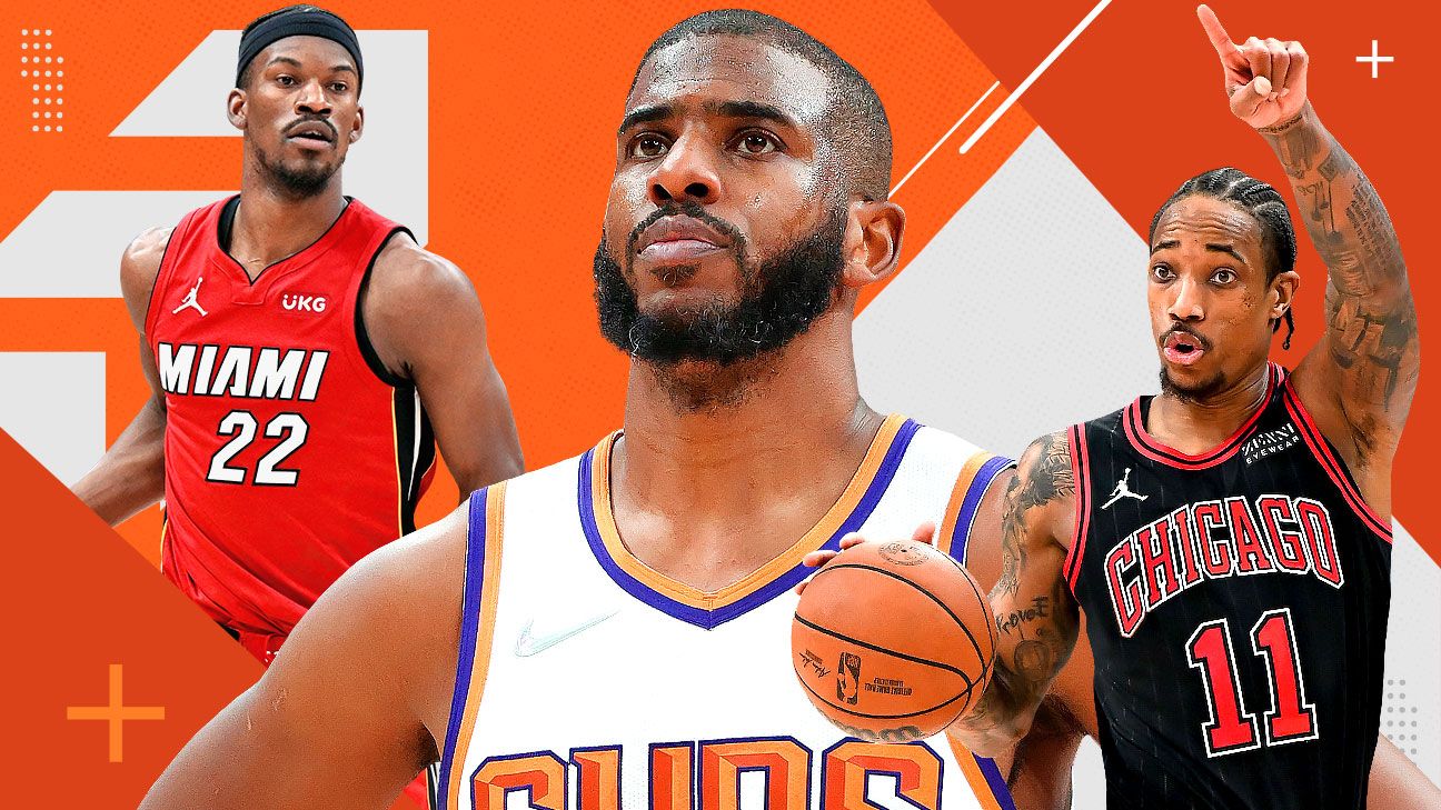 NBA Power Rankings: Suns top seven-team contenders tier, plus a bit of  nostalgia for all 30 teams - The Athletic
