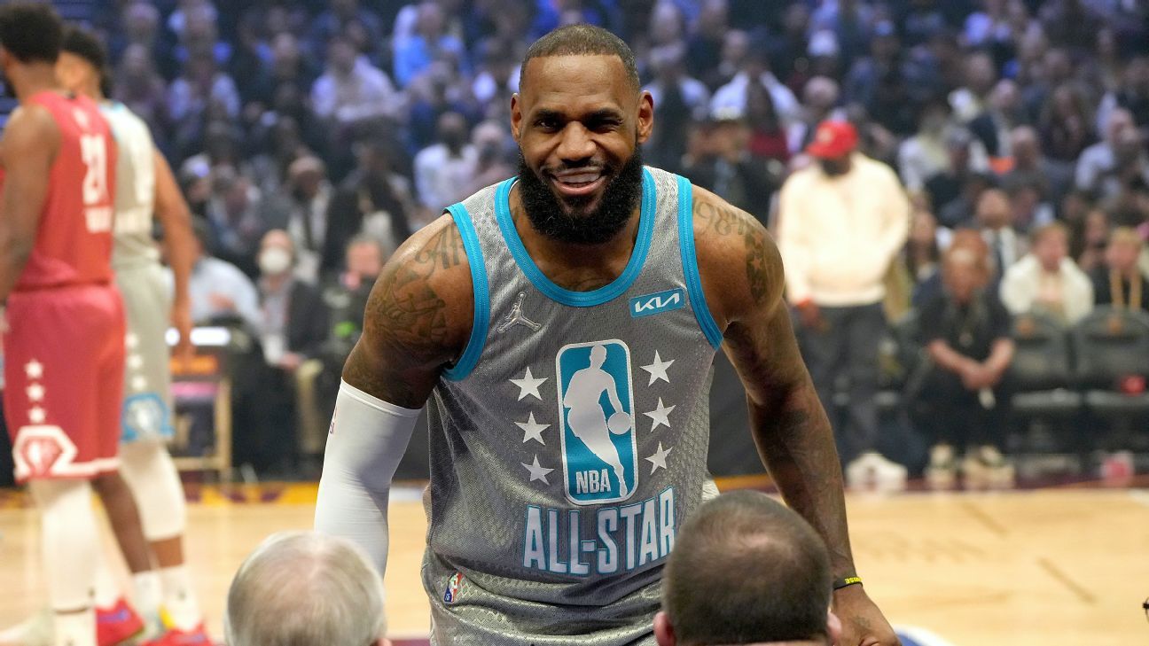 LeBron James - Los Angeles Lakers - Game-Issued 2022 NBA All-Star