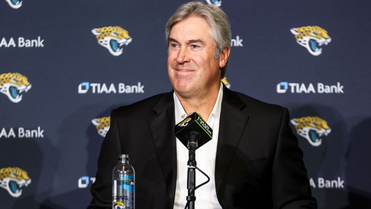 Jacksonville Jaguars coach Doug Pederson off to good start building around Trevo..