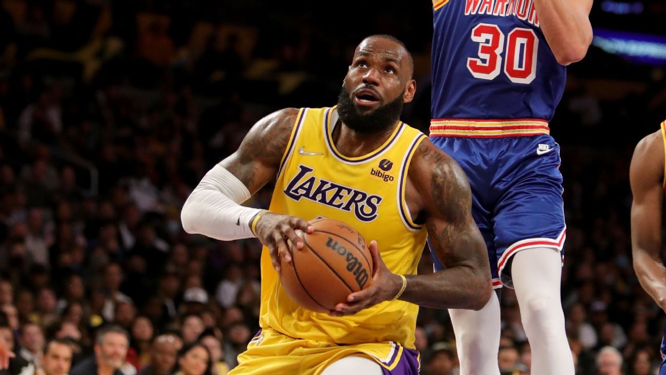 NBA store begins selling LeBron James Lakers gear - Silver Screen and Roll