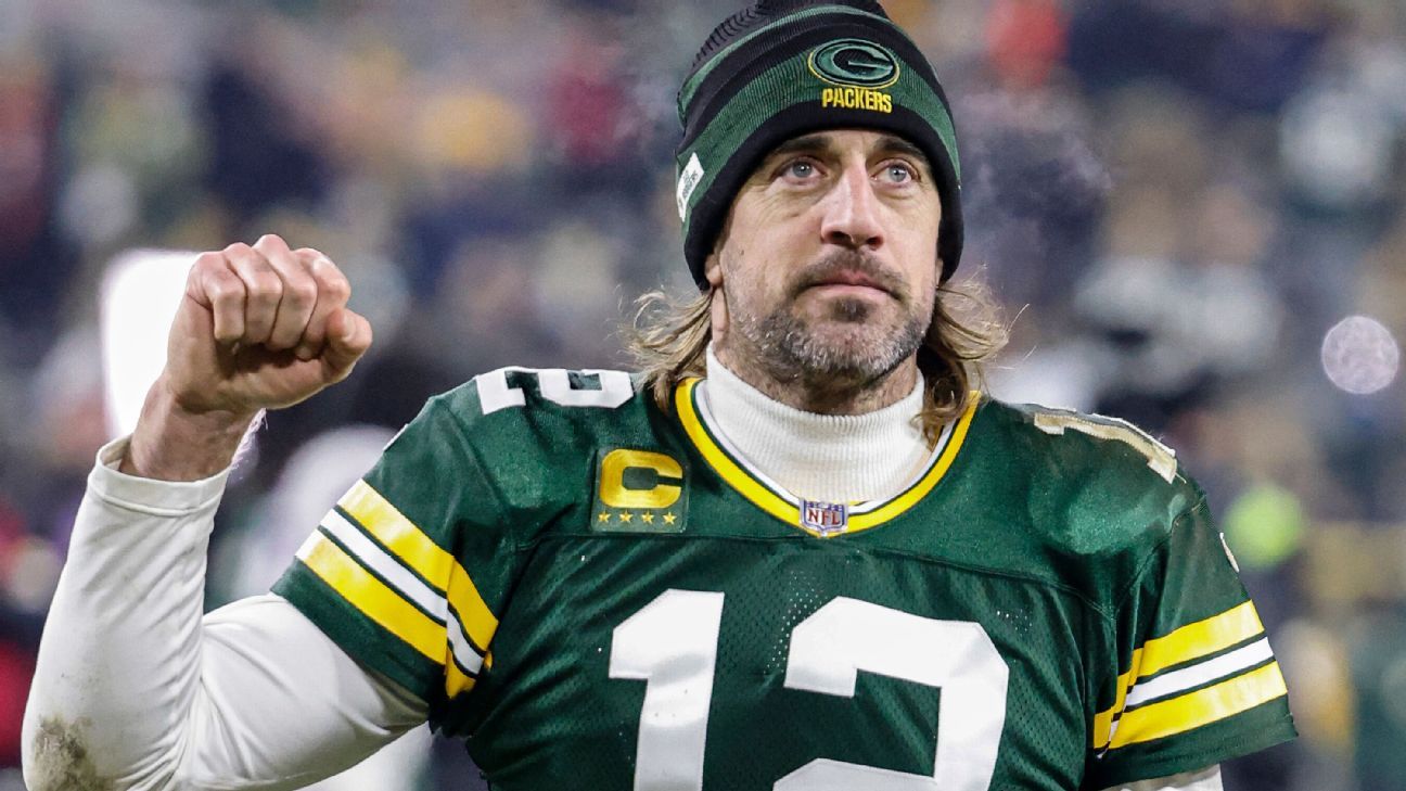 O QB Aaron Rodgers não foi titular do Green Bay Packers, mas o técnico Matt LaFleur não está preocupado