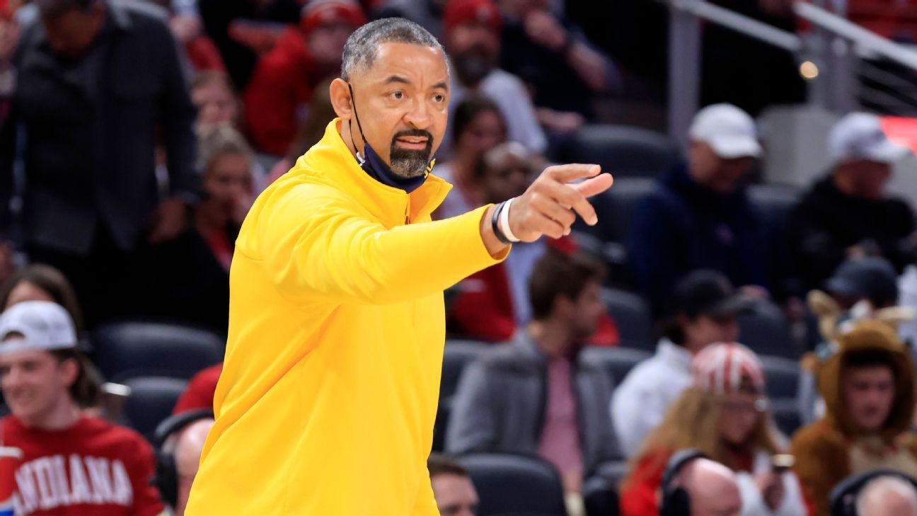 Michigan men's basketball coach Juwan Howard declines Los Angeles Lakers' intere..