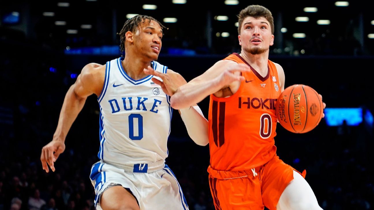 Virginia Tech stuns Duke as No. 7 seed, wins first ACC tournament title