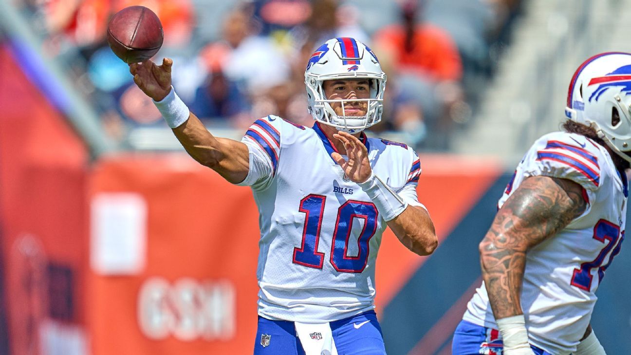 Preseason Week 2: Former Bears QB Mitch Trubisky will start for Bills