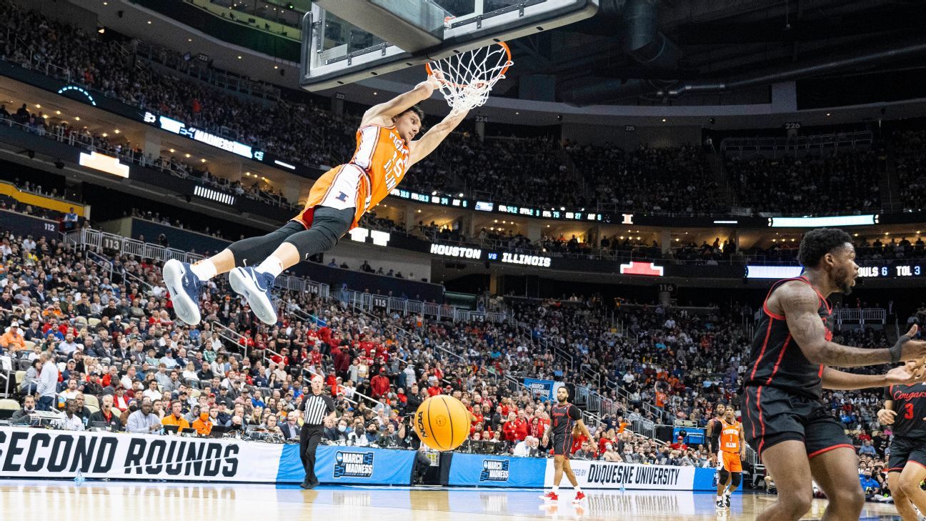 Technical foul on RJ Melendez's dunk 'deflating' for Illinois Fighting Illini