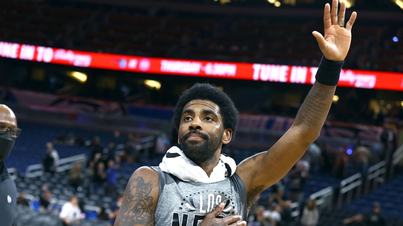 Brooklyn Nets' Kyrie Irving excited to finally play in home games this season