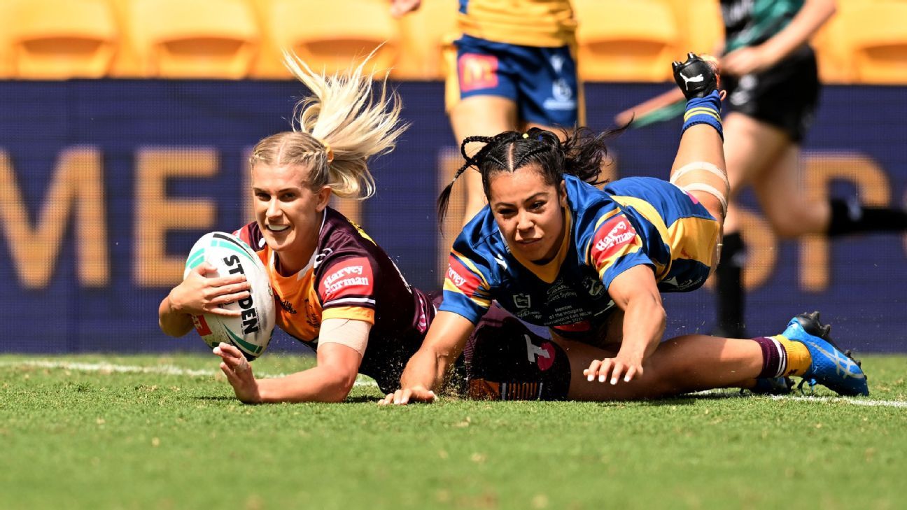 NRLW Parramatta Eels bundled out, Gold Coast Titans into NRLW semis - ESPN