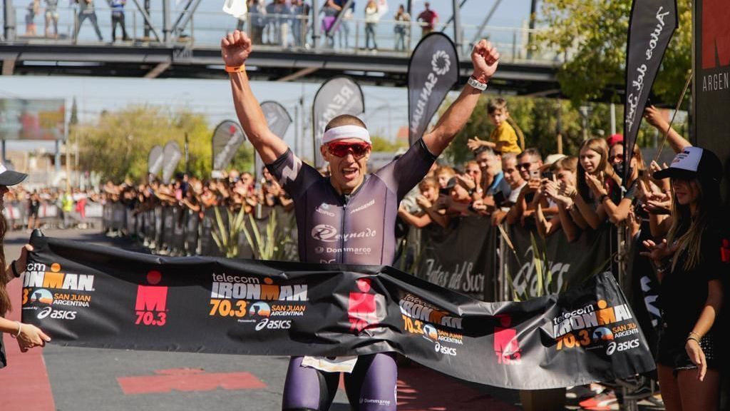 Leiro y Pennella se quedaron con la primera edición del IRONMAN 70.3