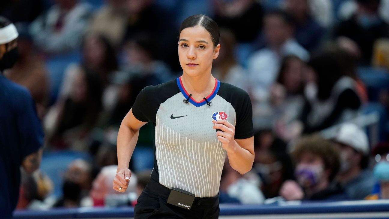 Escrupuloso detrás Céntrico Blanca Burns bursts open NBA doors as first Mexican-born female NBA official  but keeps eyes on global objectives - ESPN