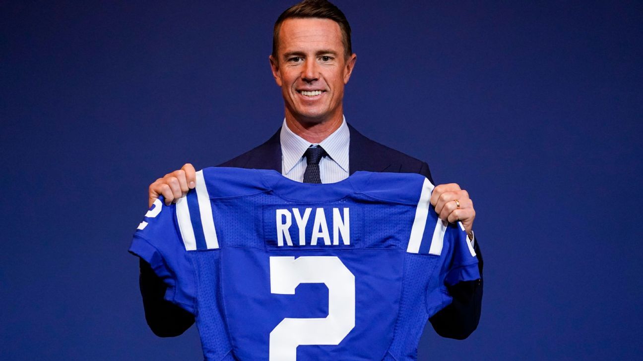 Will Matt Ryan solve the Indianapolis Colts' QB problem for