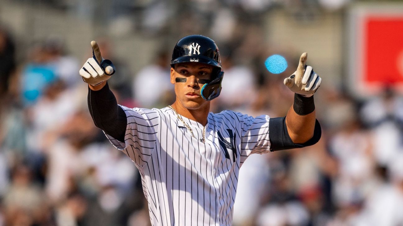 Yankees' Aaron Judge reveals a personal goal for new season 