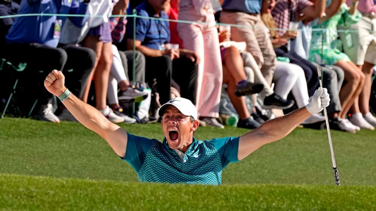 Rory McIlroy matches lowest final round in Masters history with 8-under 64 en ro..