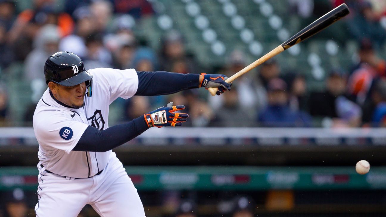 Detroit Tigers slugger Miguel Cabrera becomes seventh player with 3,000 hits, 50..
