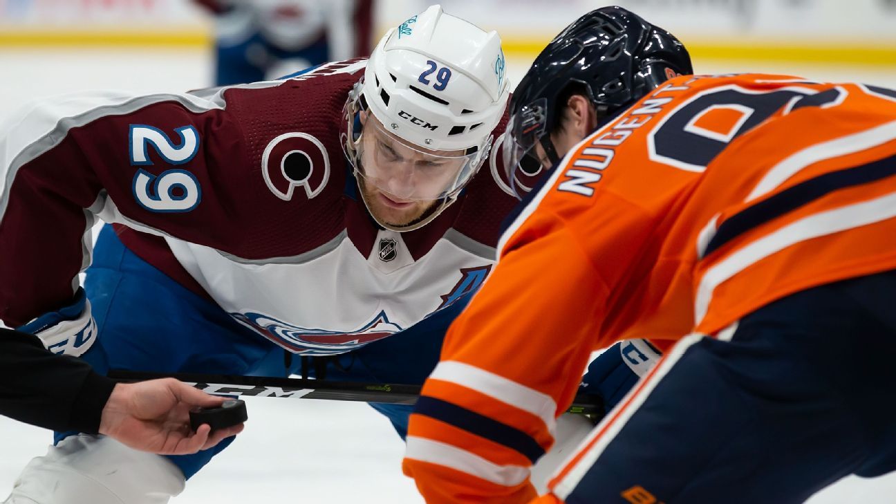 Zaktualizuj kolejność oglądania meczu National Hockey League