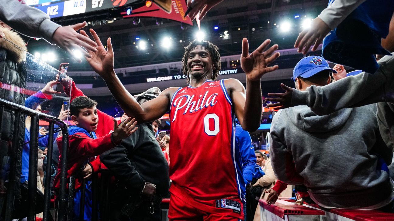 Tyrese Maxey - Philadelphia 76ers Point Guard - ESPN