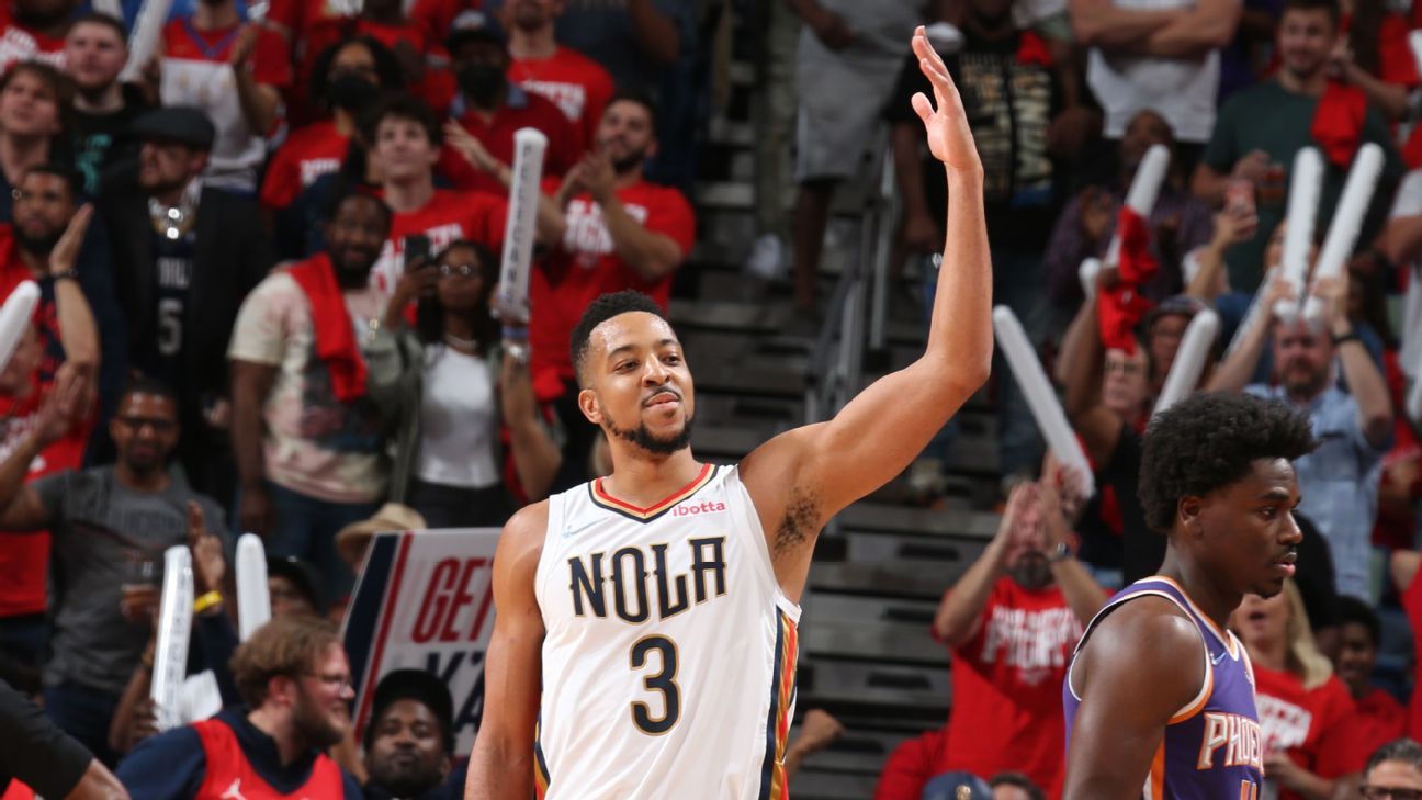 New Orleans Pelicans' CJ McCollum joining ESPN as an NBA analyst