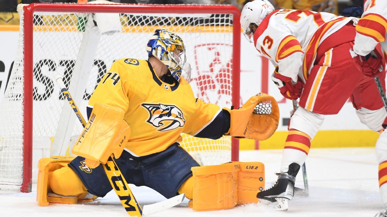 Nashville Predators Pumping the Brakes on Juuse Saros Trade Rumors