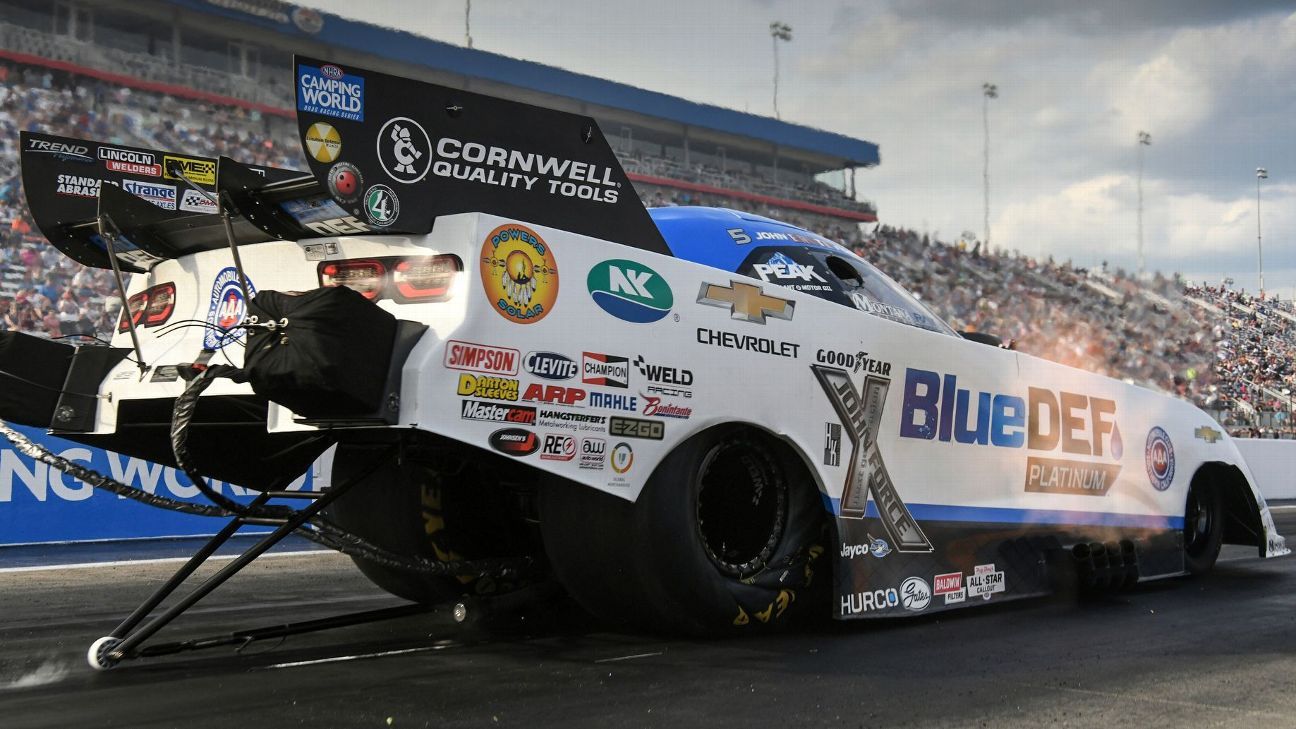 Force, 72, tops qualifying at NHRA’s event in N.C. Auto Recent