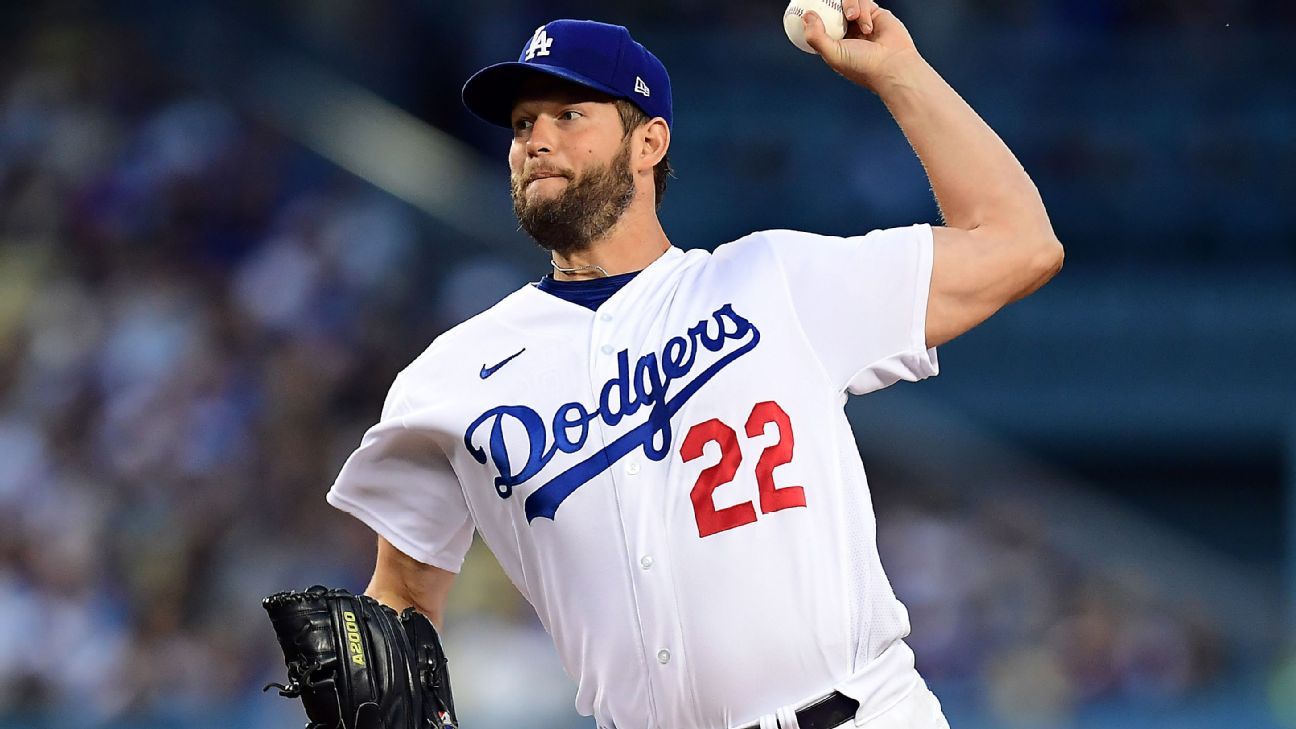 NL Cy Young race pits Clayton Kershaw vs. three-headed Phillies monster -  ESPN - Los Angeles Dodger Thoughts Blog- ESPN