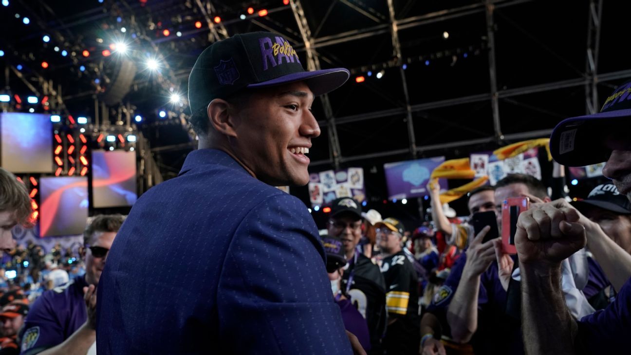 Ravens Draft Kyle Hamilton At No. 14 Overall