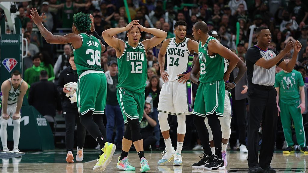 Boston Celtics irate over 'bad missed call' late in loss to Milwaukee Bucks