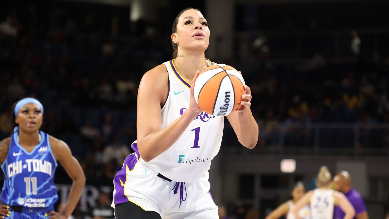 Cambage 'living my best life' with Sparks, not Opals