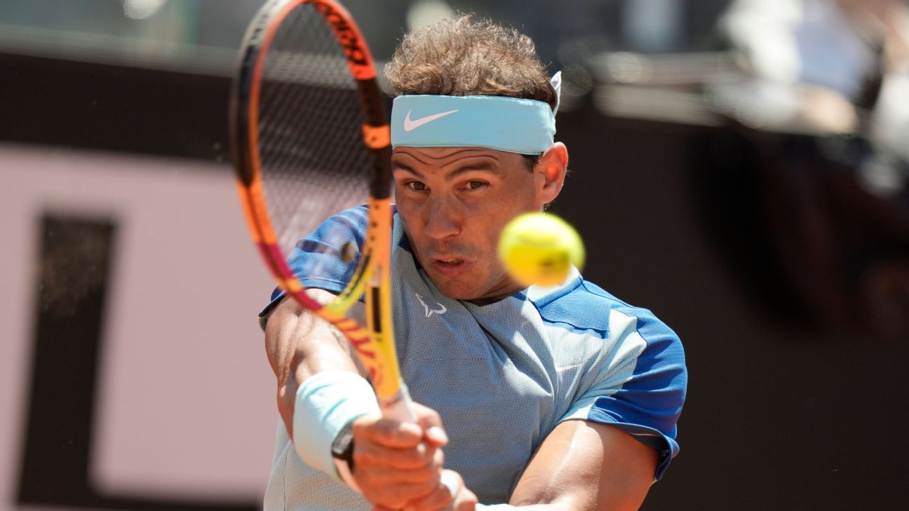 Rafael Nadal beats Novak Djokovic to win Italian Open and set