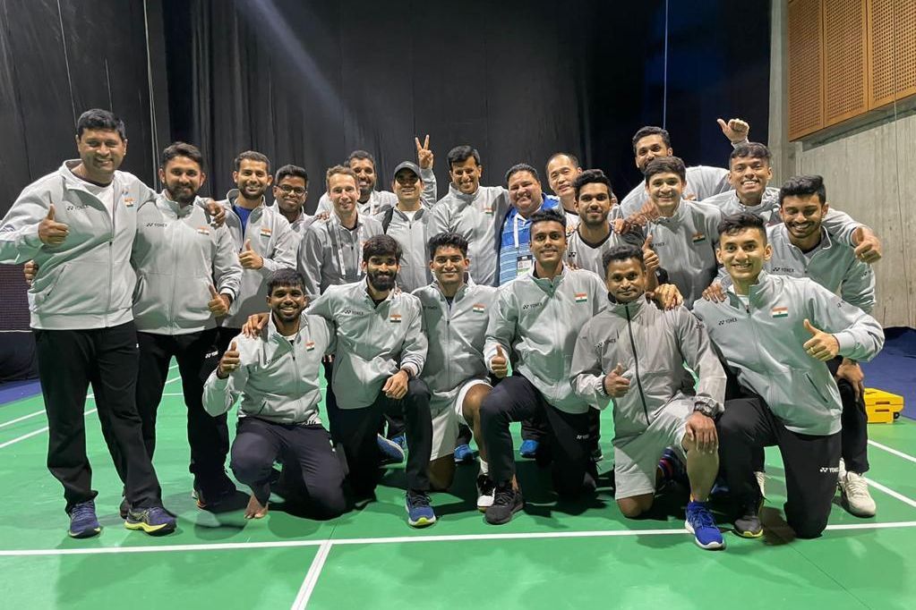 Indian men's team secure historic first medal at Thomas Cup - Vimarsana News
