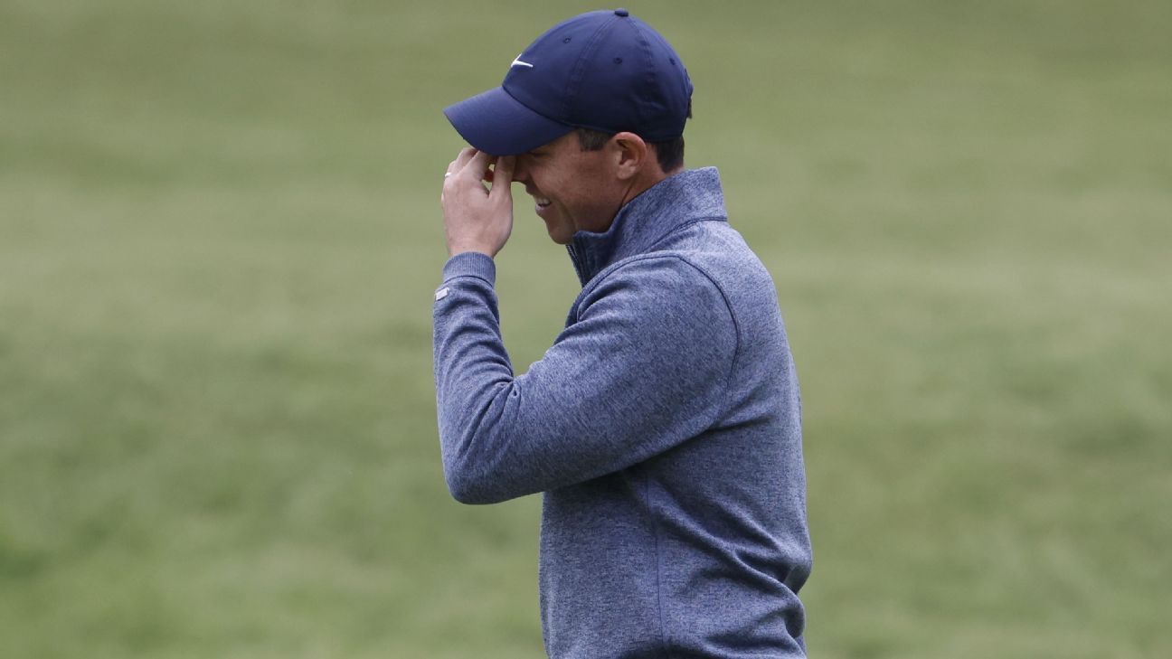 Rory McIlroy and Justin Thomas missed another chance at a major moment