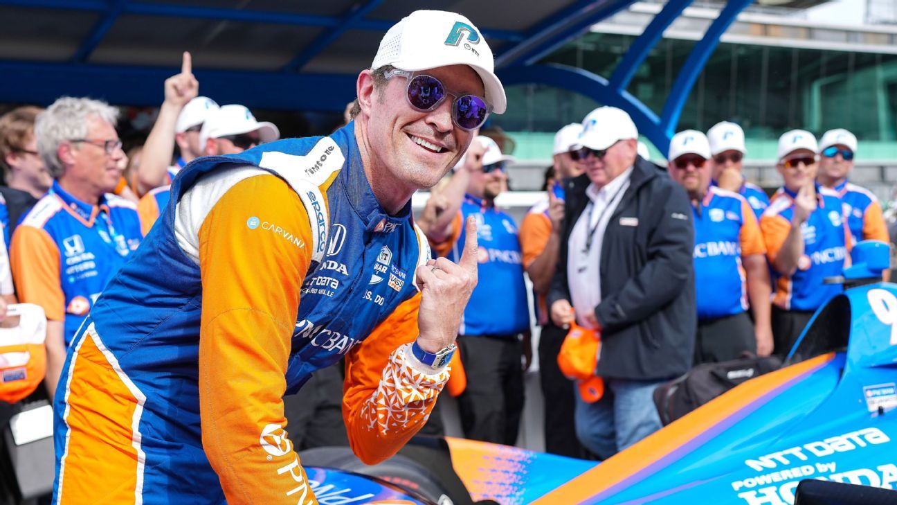 Scott Dixon captures Indianapolis 500 pole with record 234 mph run - ESPN