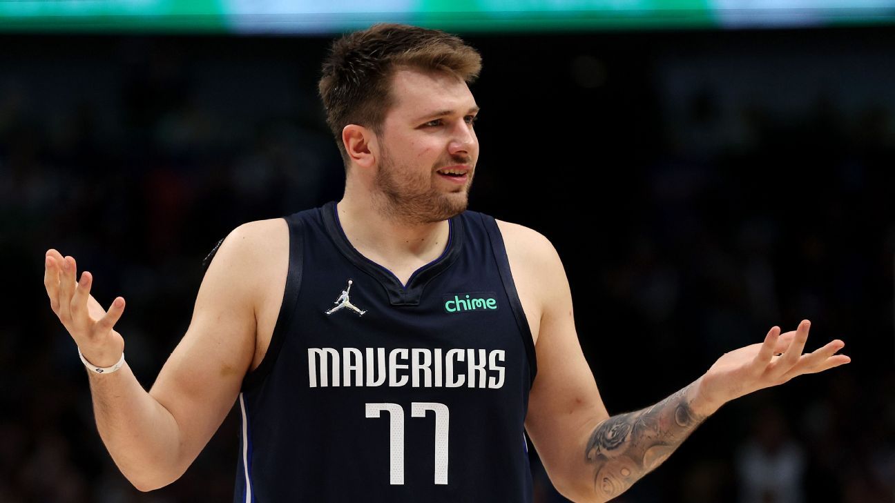 Mavericks' Luka Doncic reflective after scoring 40 points in Game 3 loss to Warr..