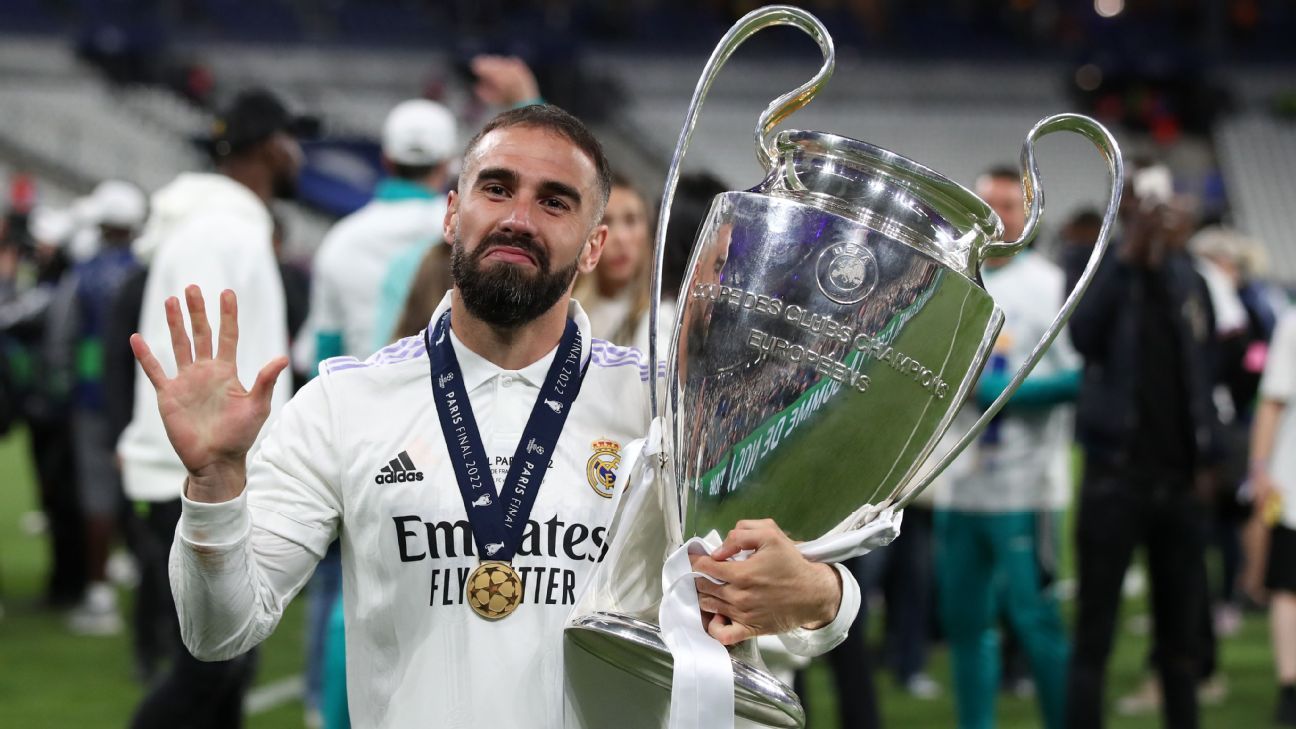 Real Madrid's Champions League title win could be 'tainted' by fan chaos - Dani  Carvajal - ESPN